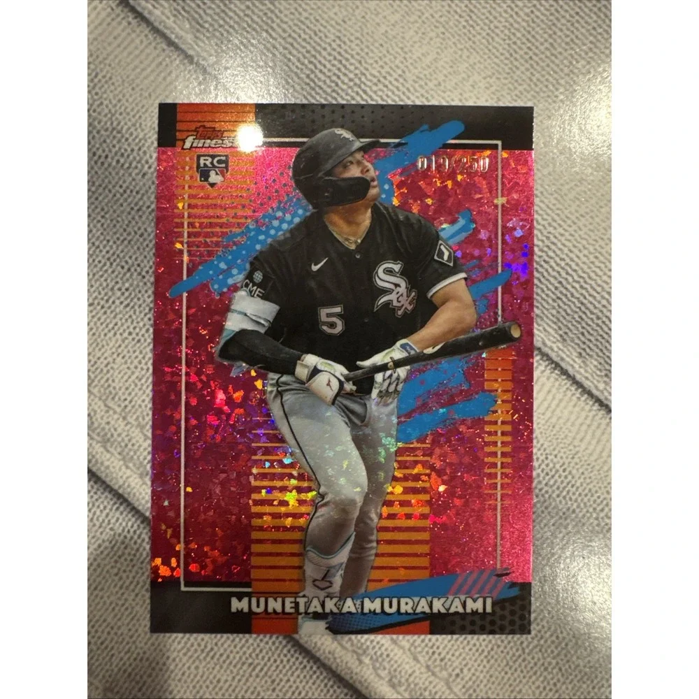 2026 Topps Finest Munetaka Murakami RC Pink Mini Diamond Refractor /250 Uncommon
